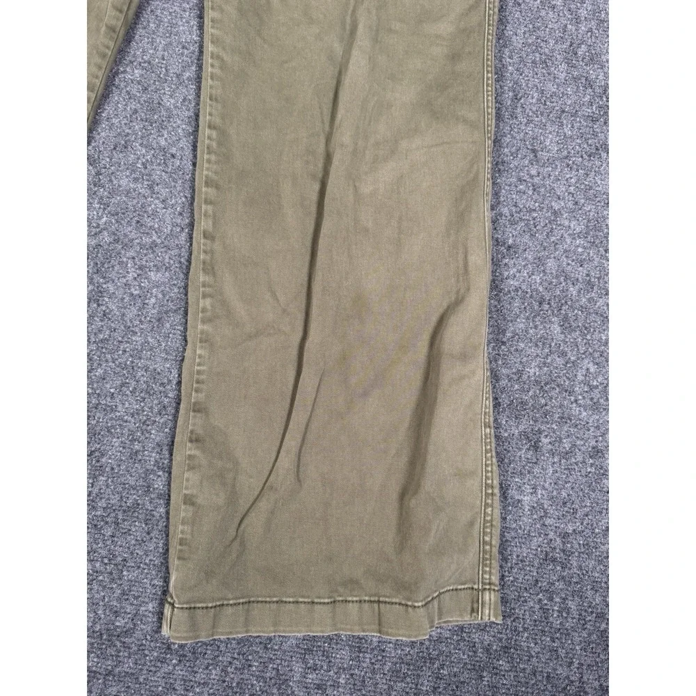 Sanctuary ReIssue Cargo Pants Womens Large Green Wide Leg Utility Adjustable - Picture 3 of 16